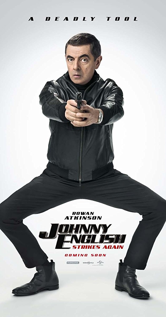 Официален постер на "Джони Инглиш избухва отново"; Снимка: Universal