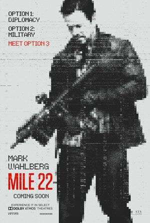 Официален постер на "Mile 22"